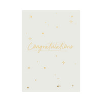 Greeting Card Congrats - Starry Congratulations