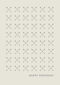 Greeting Card LEGEND - BIRTHDAY ARROWS