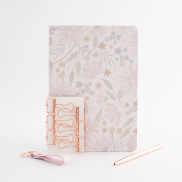 A5 Stationery 9Pc Gift Set - Blushing Floral