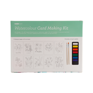 Watercolour Card Making Kit - LUSH