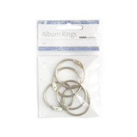 Album Rings - 3.5cm Silver