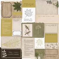 Fallen Leaves 12x12 Scrapbook Paper - Cosy Corner