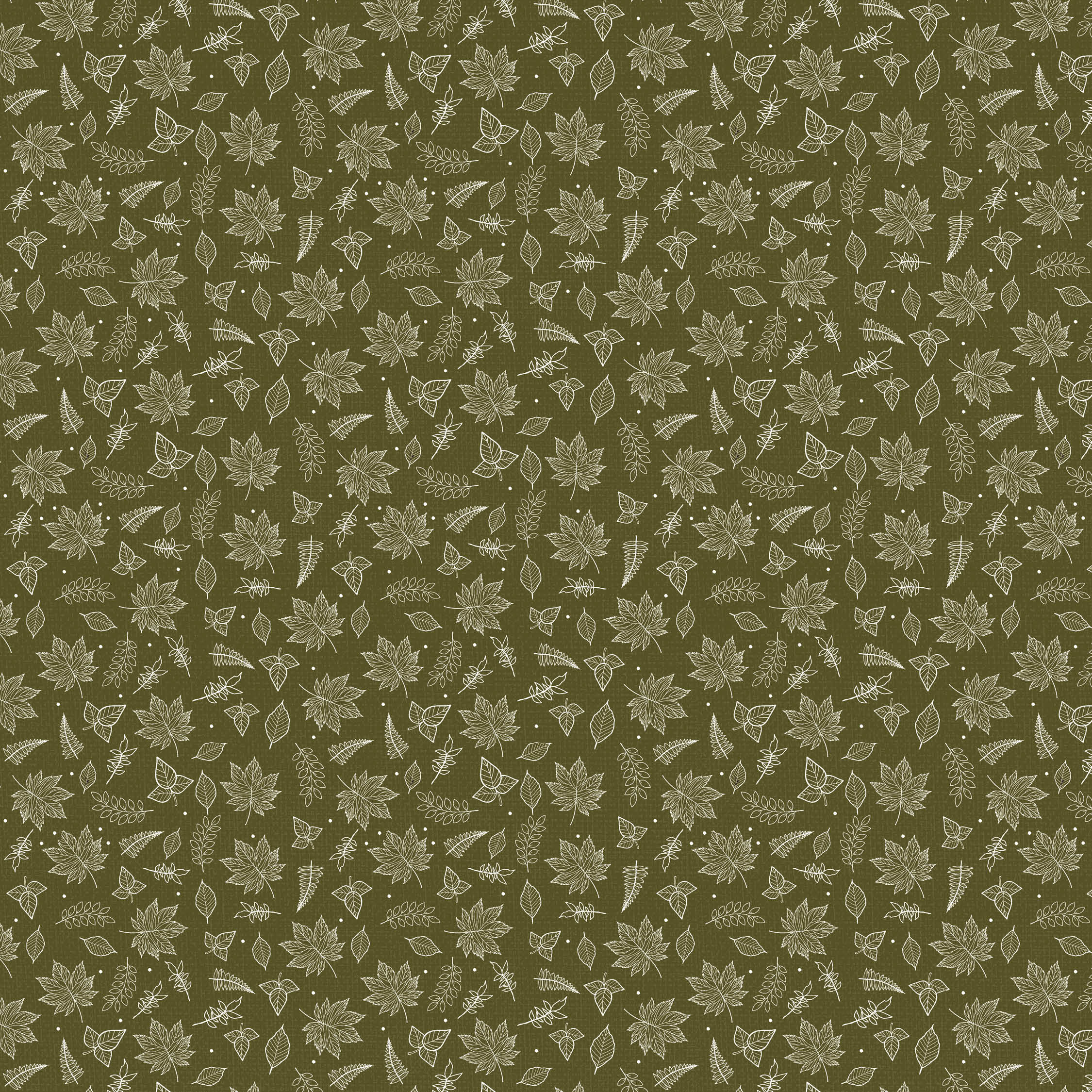 Fallen Leaves 12x12 Scrapbook Paper - Great Escapes