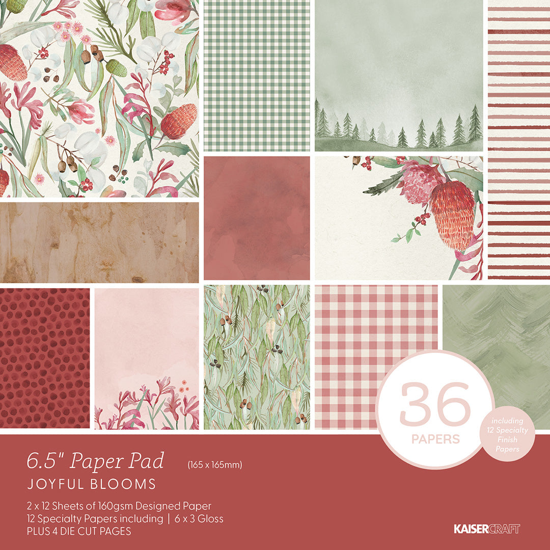 Joyful Blooms 6.5 Paper Pad