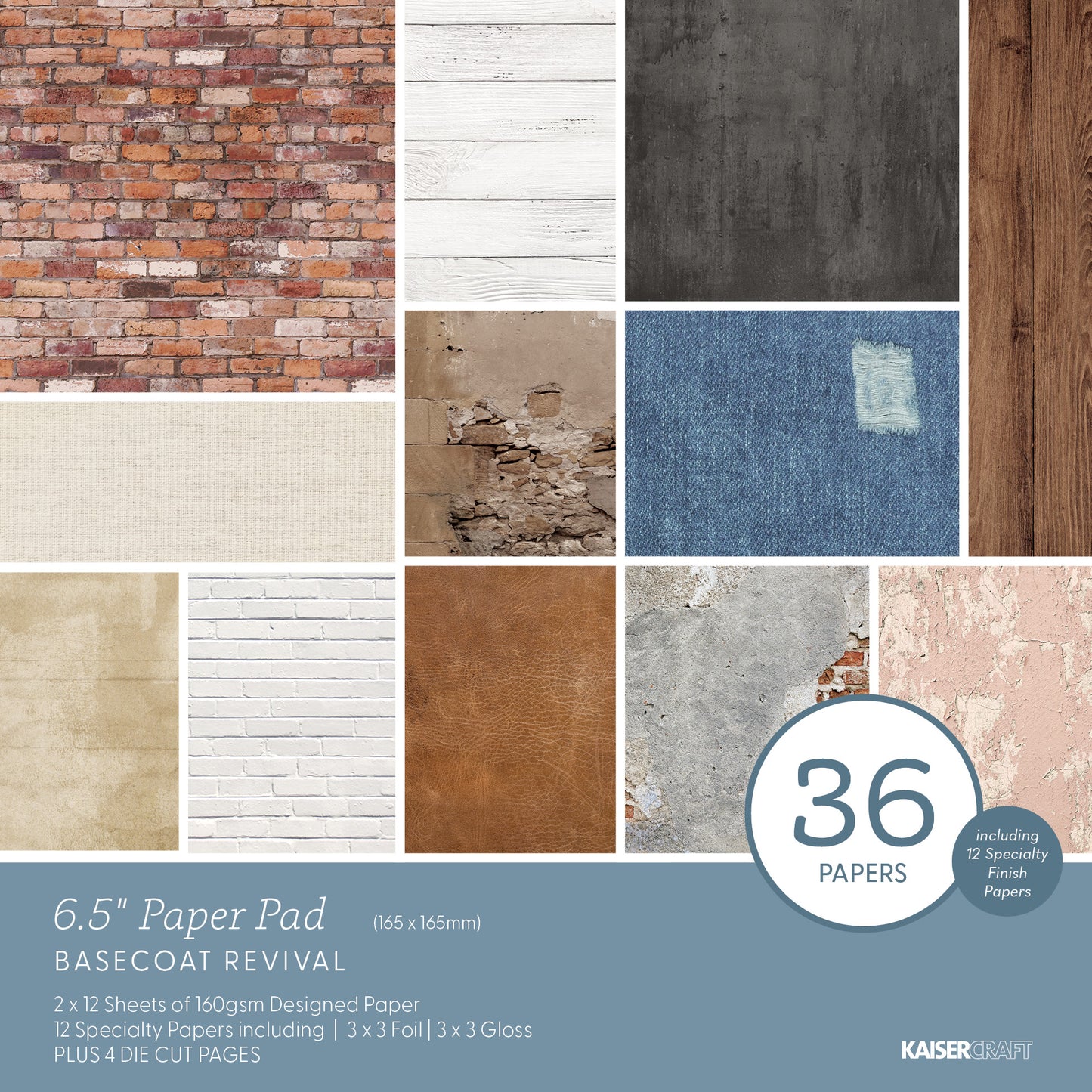 Base Coat Revival 6.5 Paper Pad