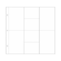 D-Ring Album Pockets 4x6, 3x4 mix