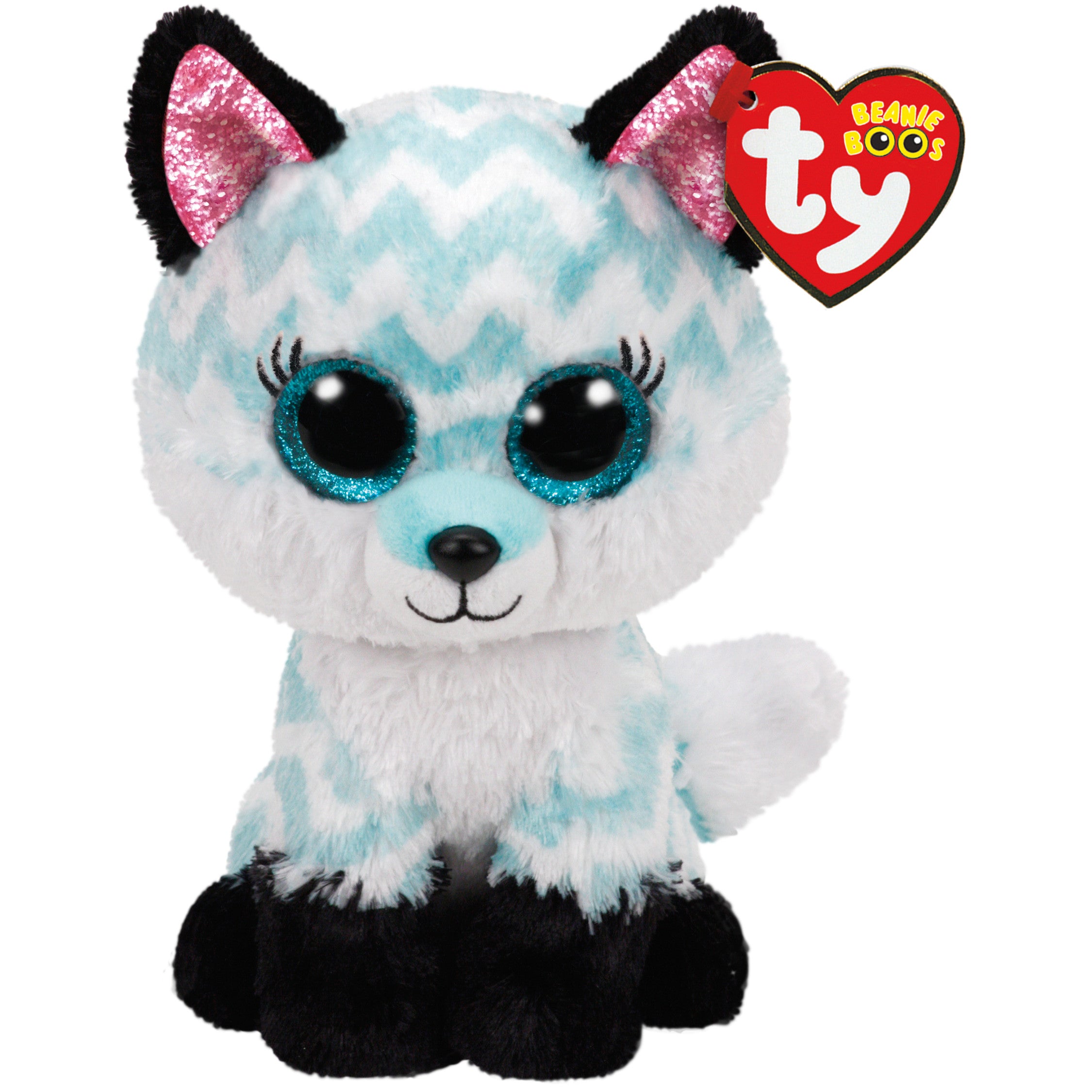 Beanie Boos Medium Atlas Fox Aqua