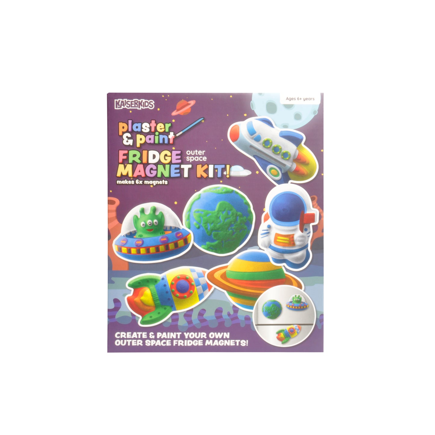 Plaster Paint & Mold Kit - OUTER SPACE