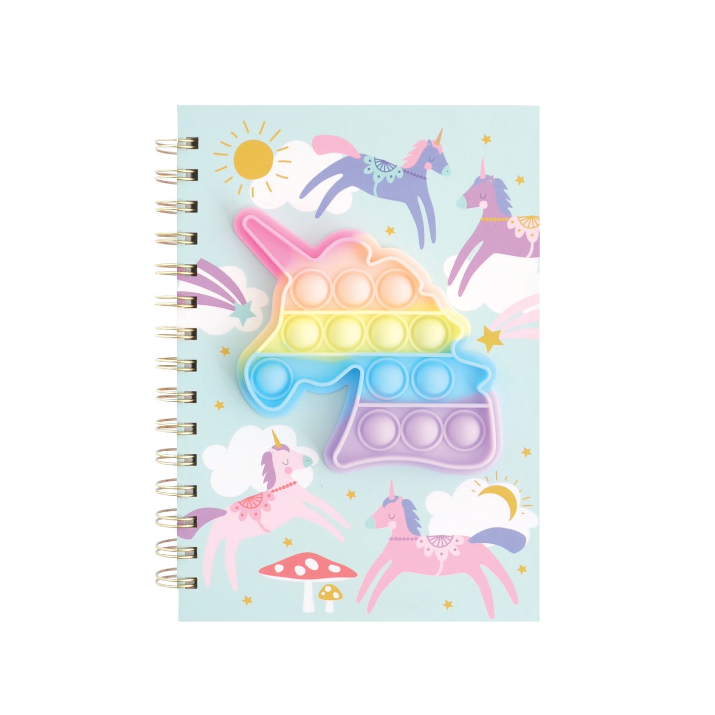 A5 Fidget Notebook - Unicorn