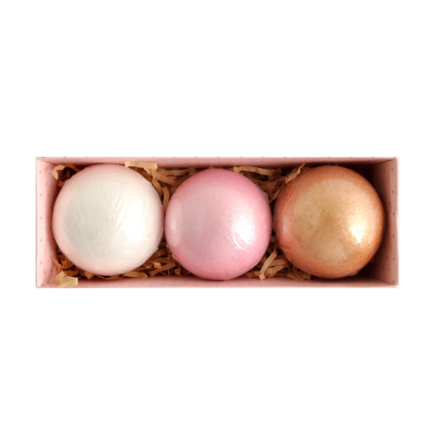 3 Pack Shimmer Bath Bombs
