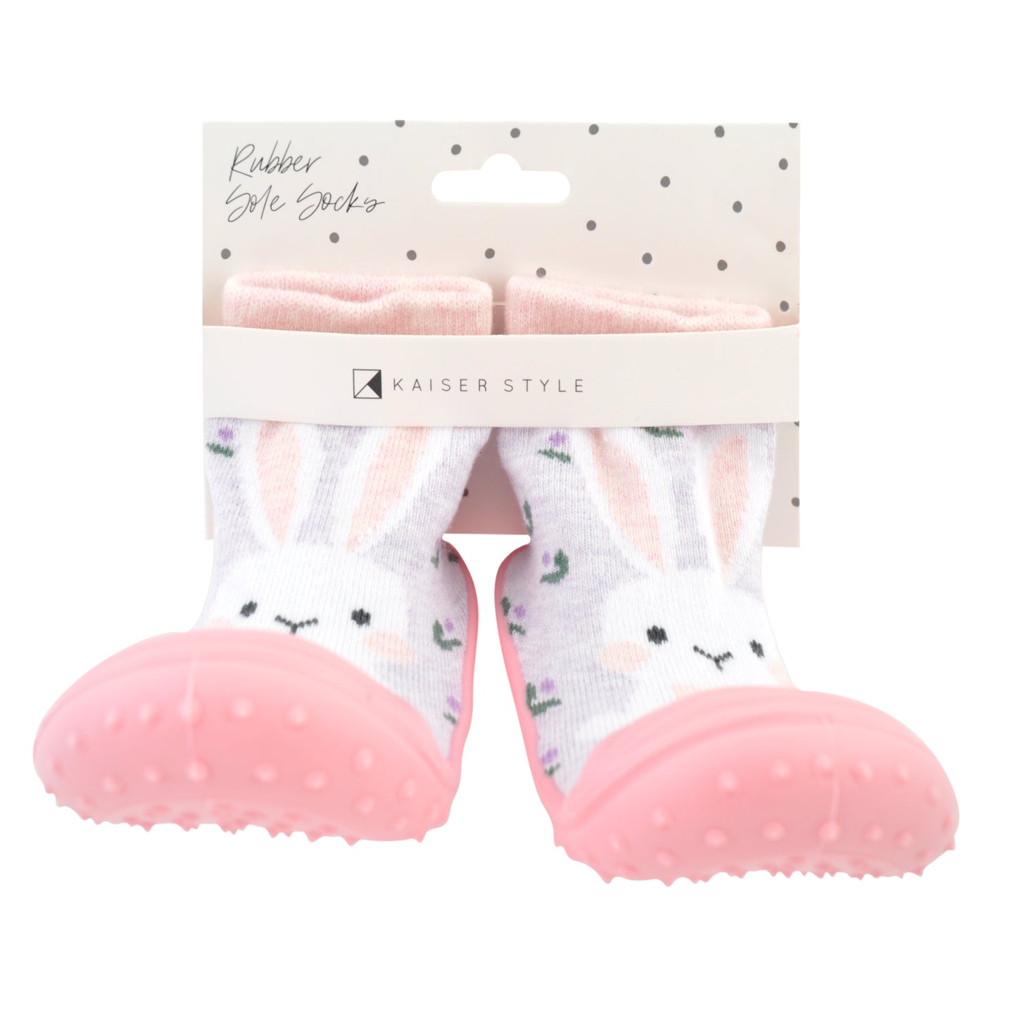 Baby Rubber Socks - Bunny 18-24 Months