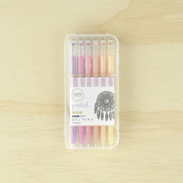 Kaisercolour Pastel Gel Pens 12pk