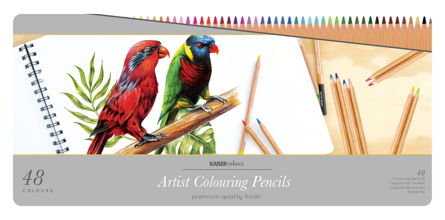 Kaisercolour - Coloured Pencils 48pk