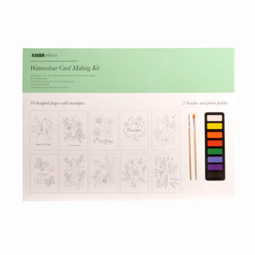 Watercolour Card Making Kit - LUSH