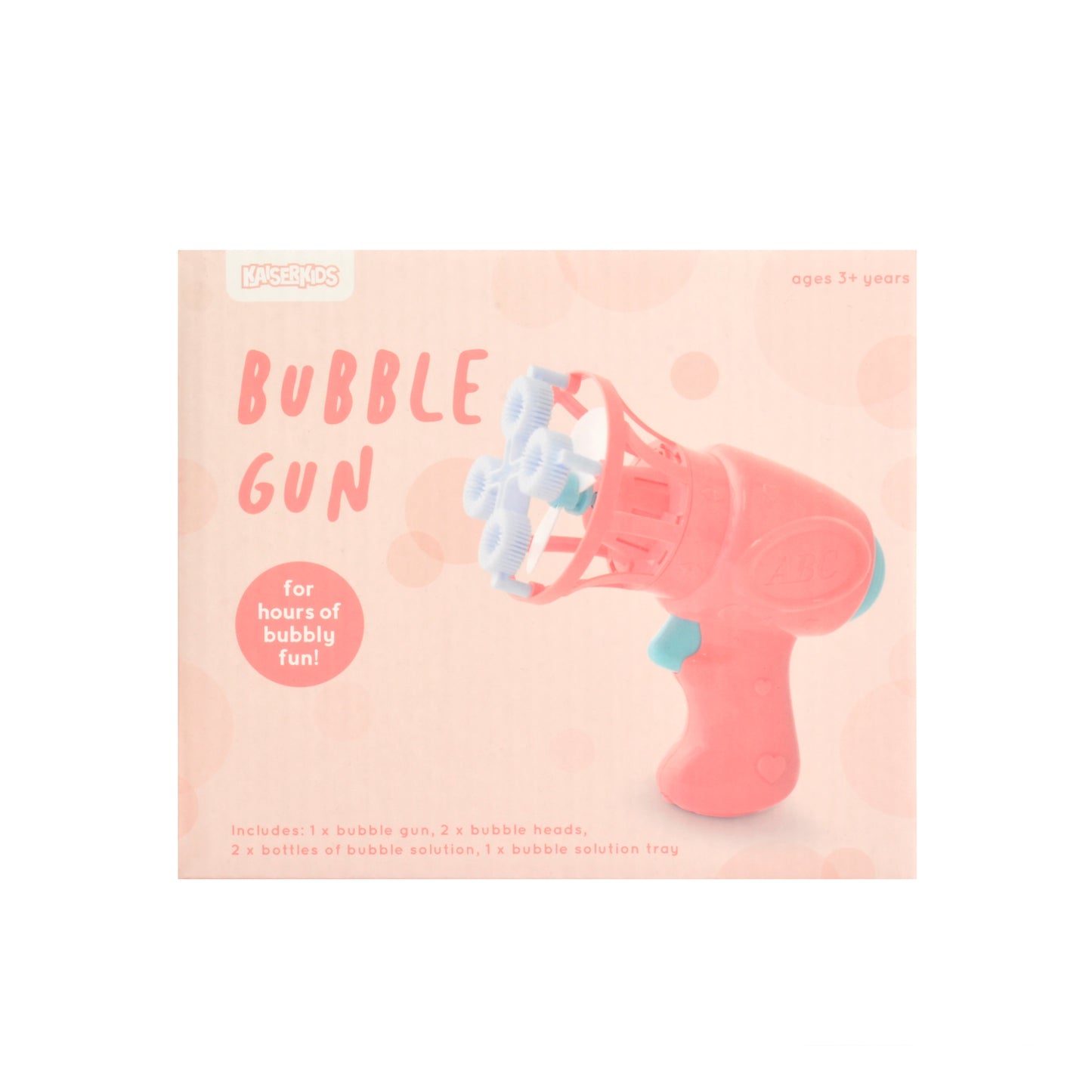 KaiserKids Bubble Gun - PINK