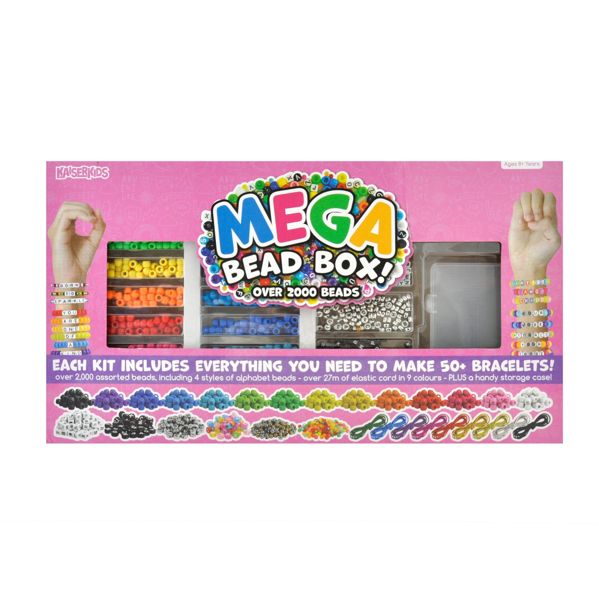 Kids Mega Bead Kit Kaisercraft