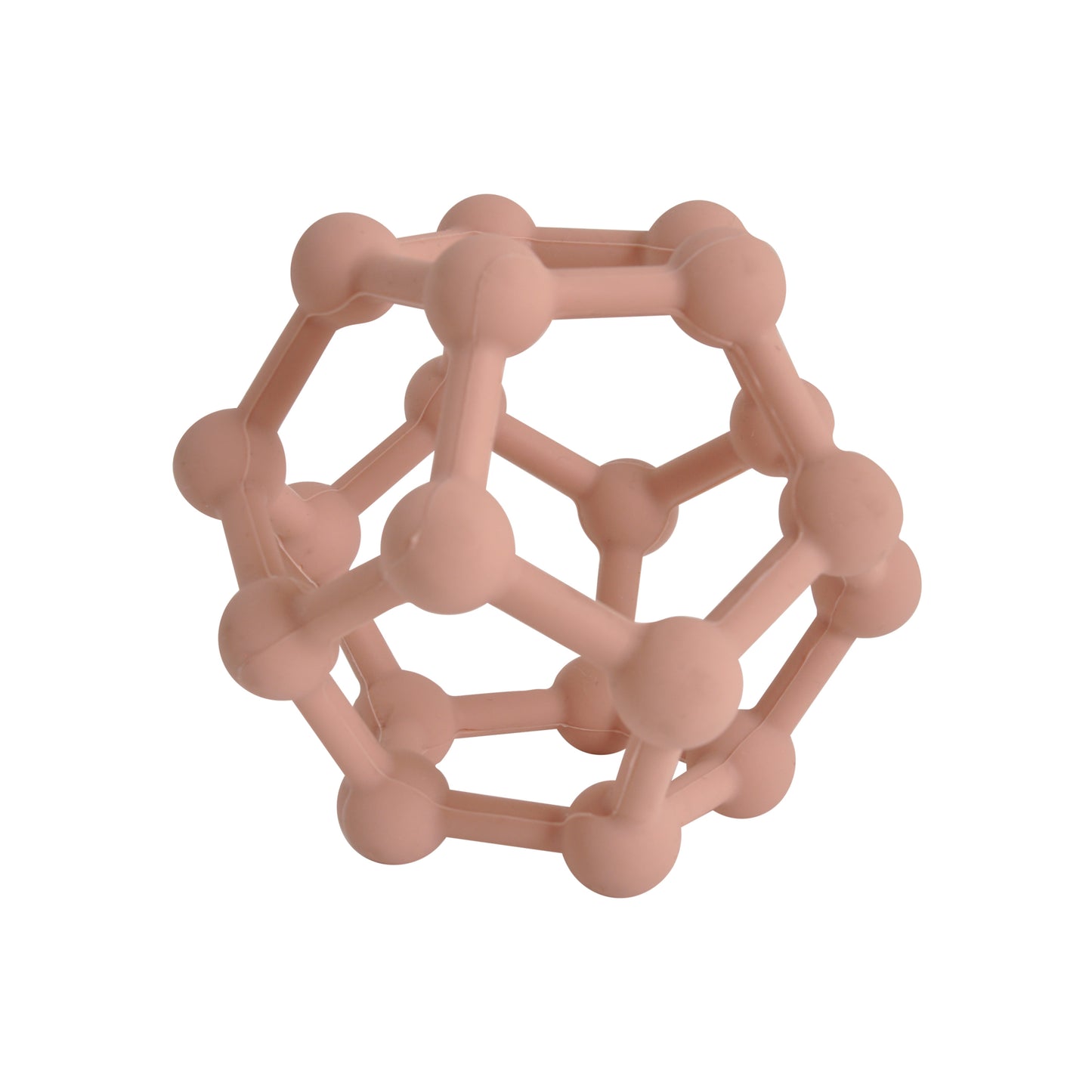 Baby Silicone Teething Ball - Pink