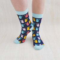 RETRO CAT Socks