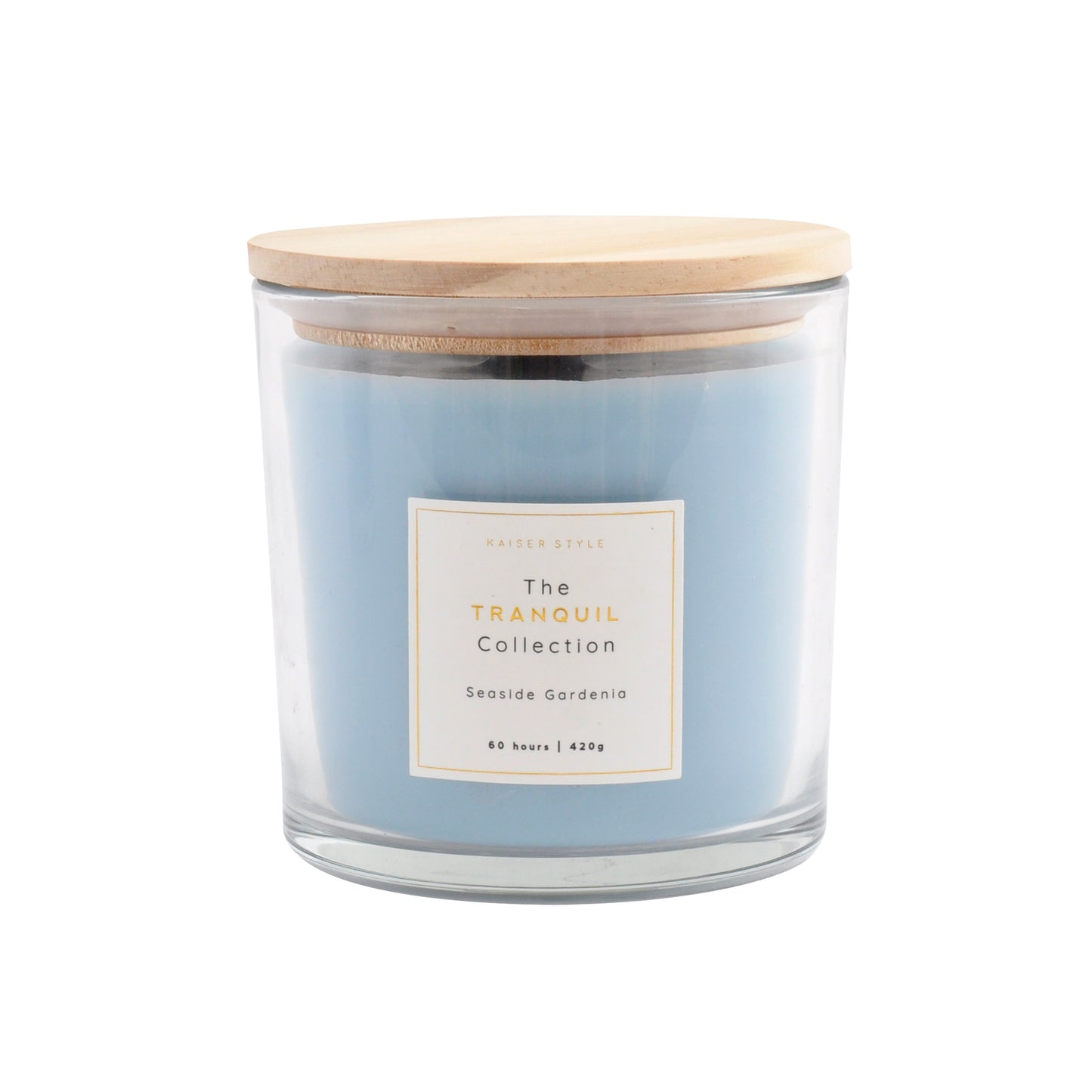 Candle Tranquil 60hr - SEASIDE GARDENIA