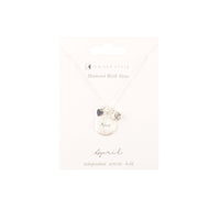 Birth Month Necklace - APRIL