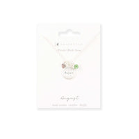 Birth Month Necklace - AUGUST