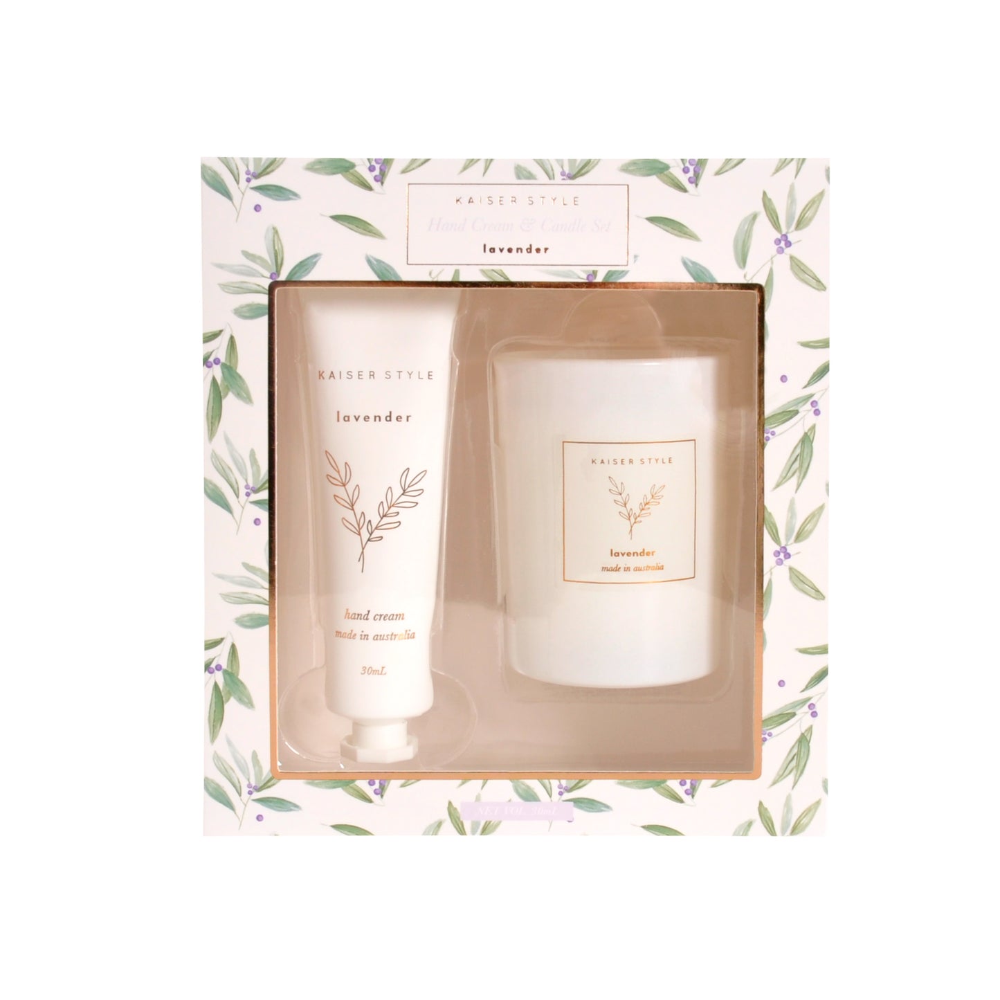 Hand Cream & Candle Gift Pack - Gum Leaves