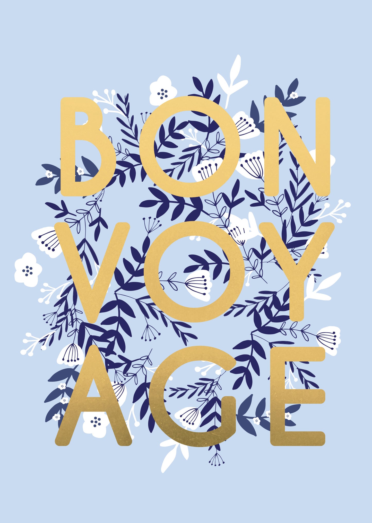 Greeting Card CELEBRATE - BON VOYAGE
