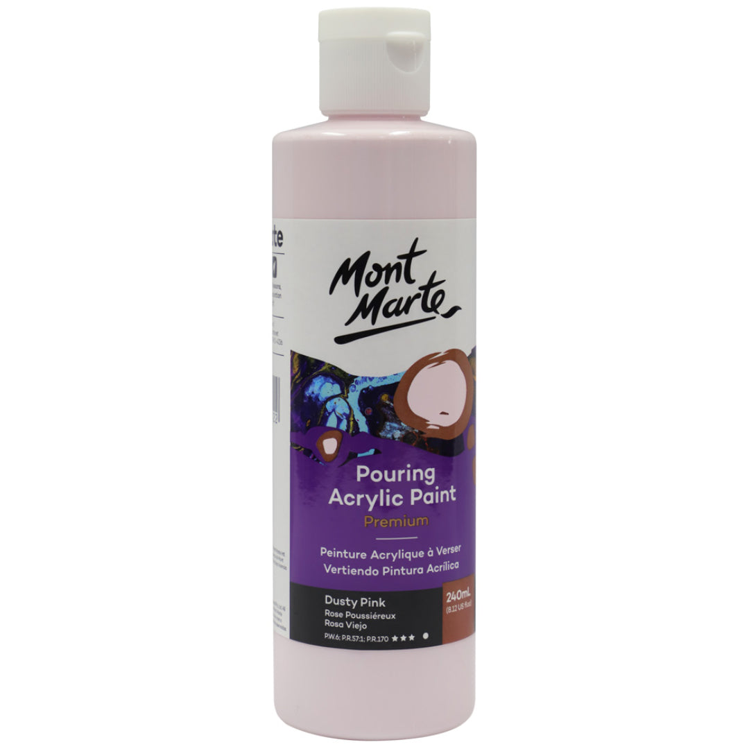 Pouring Acrylic 240ml - Dusty Pink