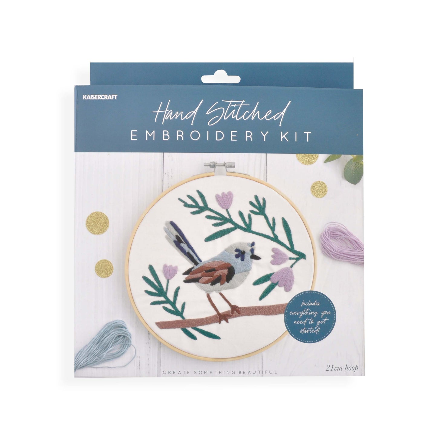 Needle Craft Kit Embroidery - FAIRYWREN