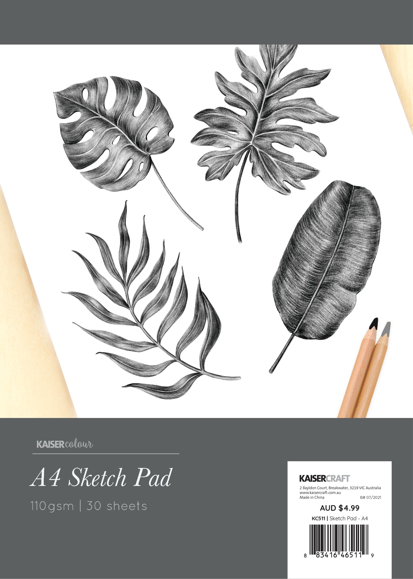 Sketch Pad A4, 30 sheets